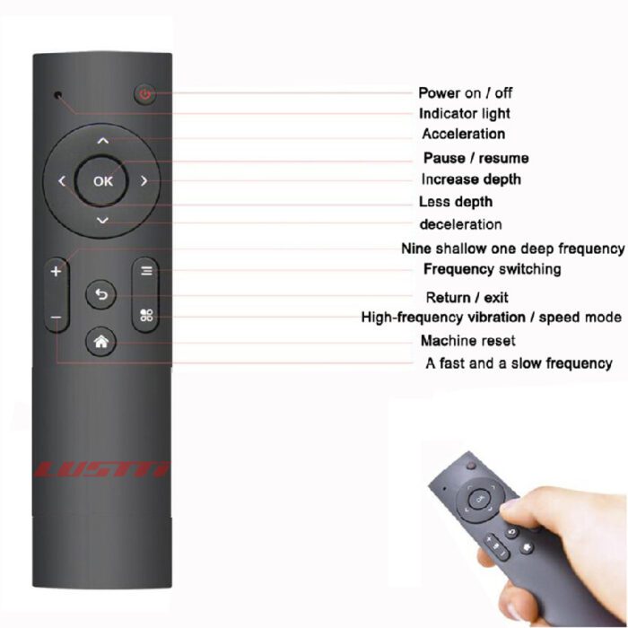 Lustti Heavy-duty Sex Machine with remote control
