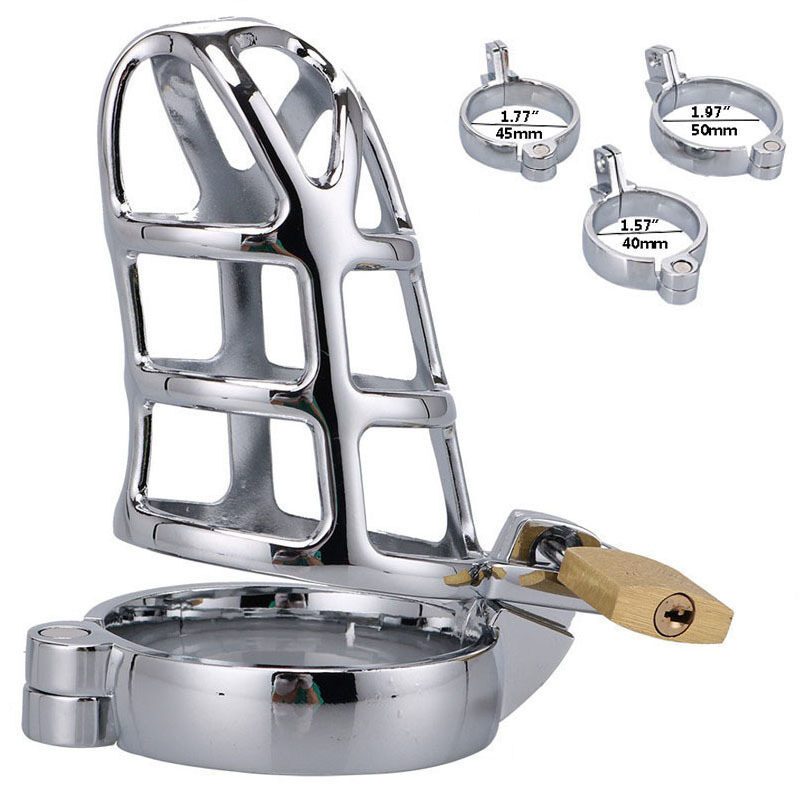 Stainless Steel Chastity Cock Cage